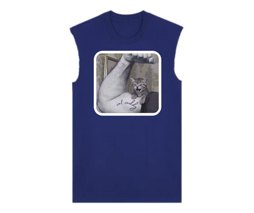 PET LOVERS COLLECTION : Cat Zaddy Raw Edge T Shirts