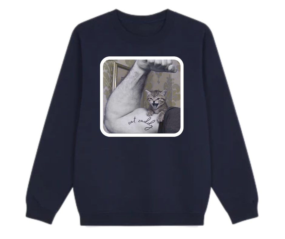 PET LOVERS COLLECTION : Cat Zaddy Sweatshirts