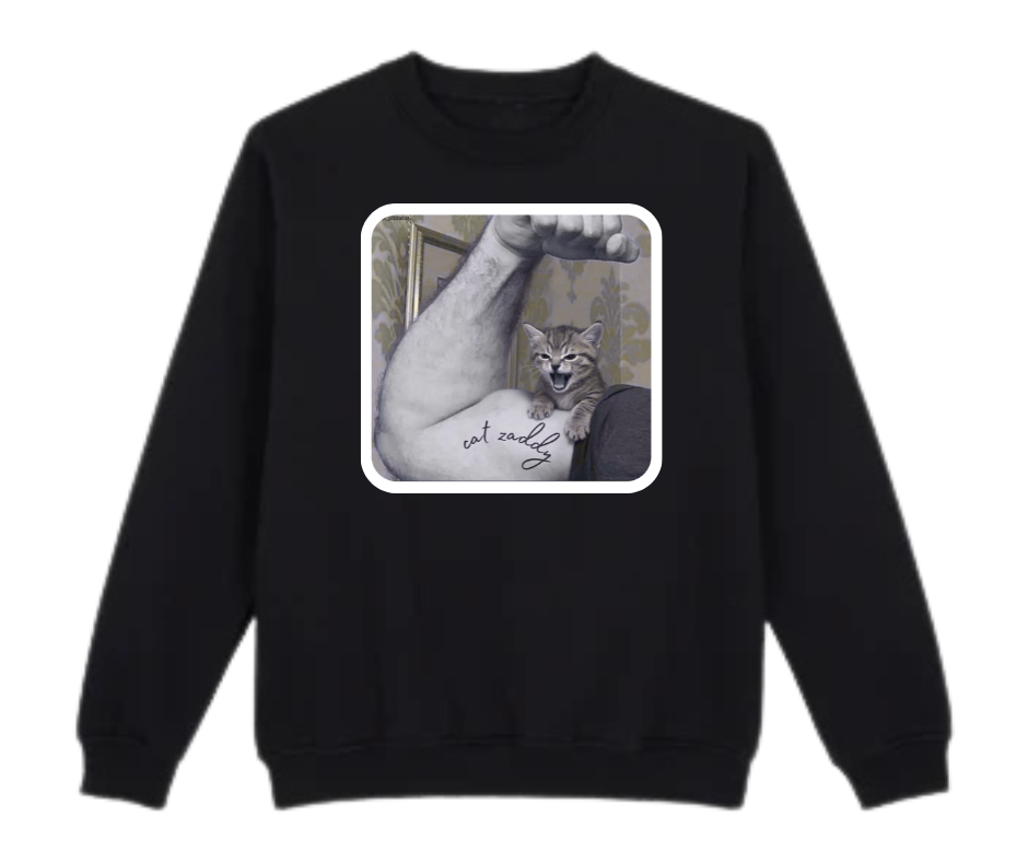 PET LOVERS COLLECTION : Cat Zaddy Sweatshirts