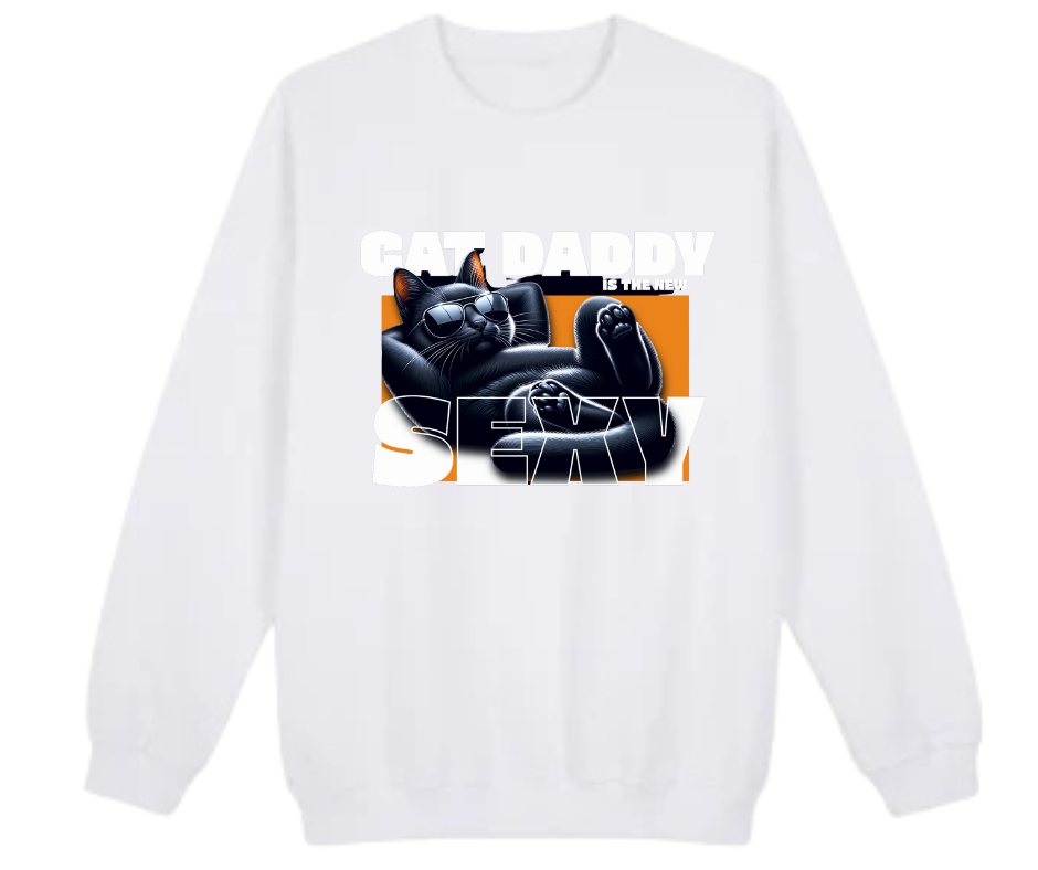 PET LOVERS COLLECTION : Cat Daddy Sweatshirts