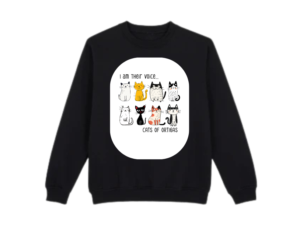 CATS OF ORTIGAS COLLECTION : Sweatshirts