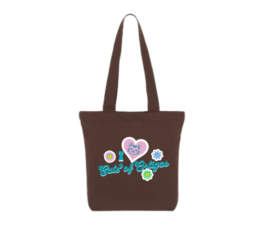 CATS OF ORTIGAS COLLECTION : Square Shape Tote Bags