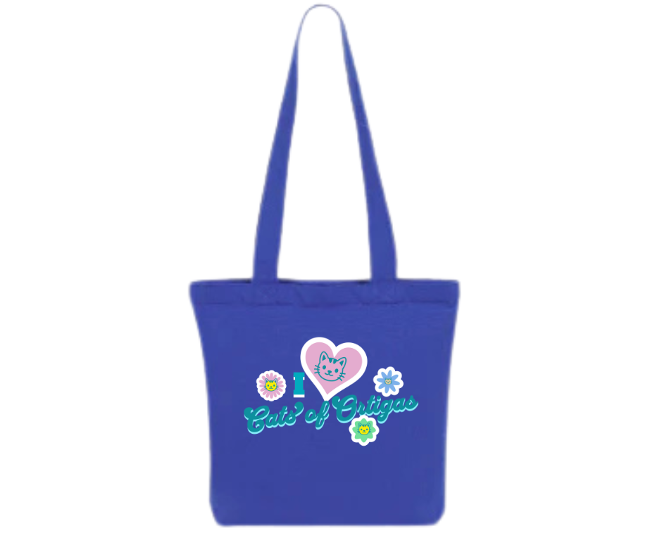 CATS OF ORTIGAS COLLECTION : Square Shape Tote Bags
