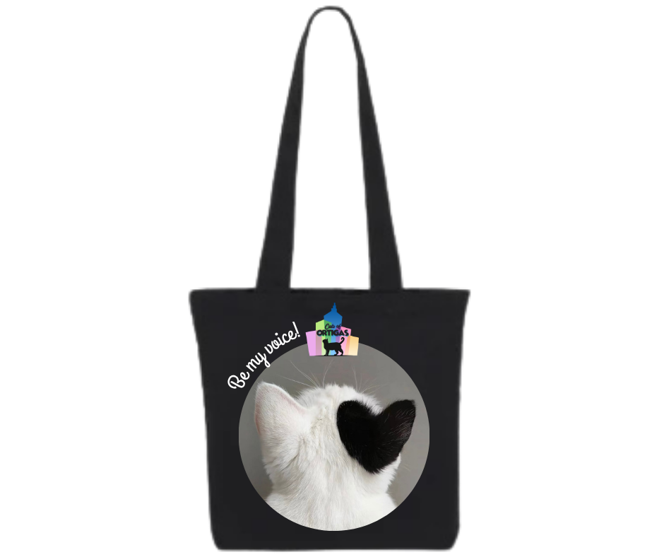 CATS OF ORTIGAS COLLECTION : Square Shape Tote Bags