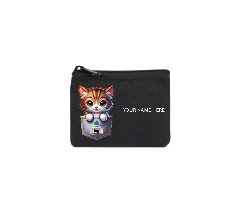 CATS OF ORTIGAS COLLECTION : Small Pouch