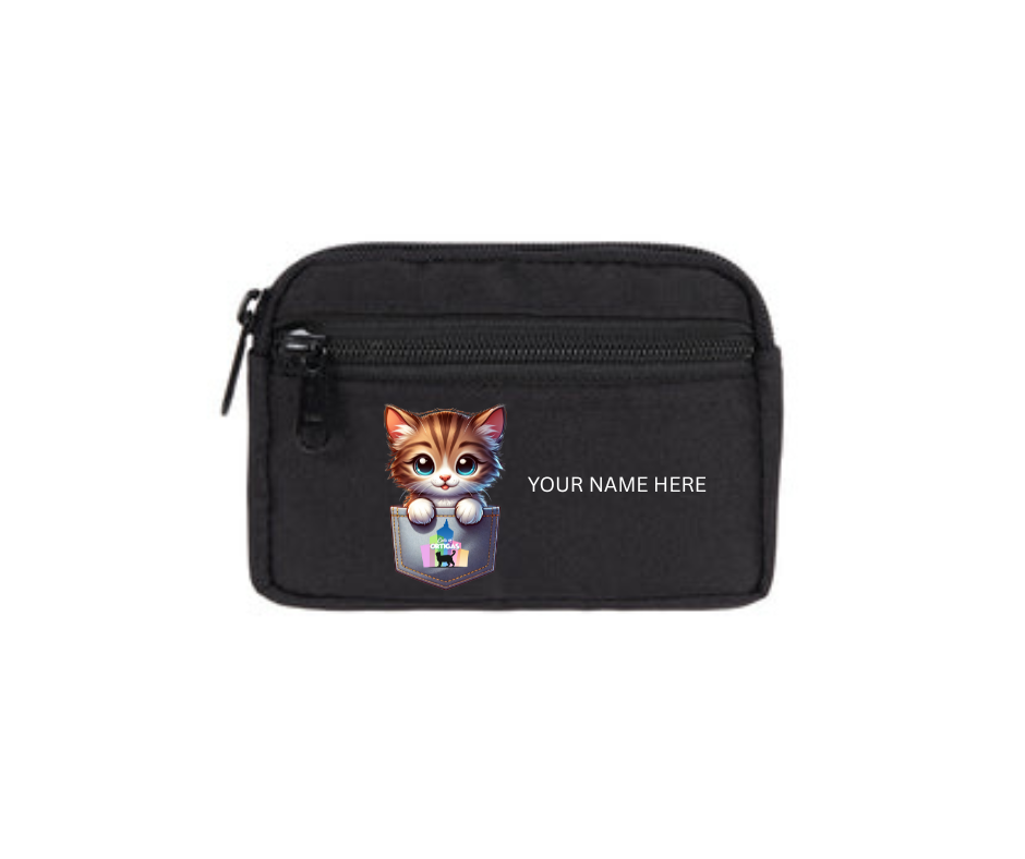 CATS OF ORTIGAS COLLECTION : Small Pouch