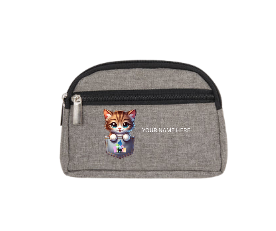 CATS OF ORTIGAS COLLECTION : Small Pouch
