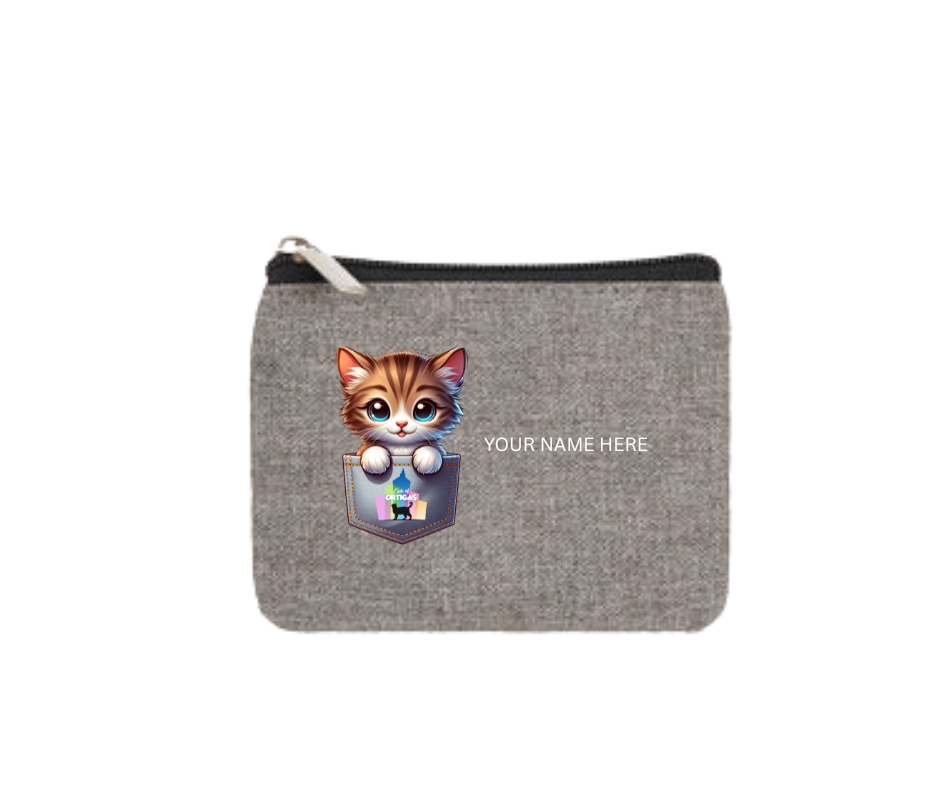CATS OF ORTIGAS COLLECTION : Small Pouch