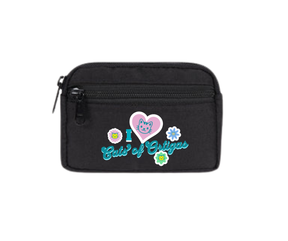 CATS OF ORTIGAS COLLECTION : Small Pouch