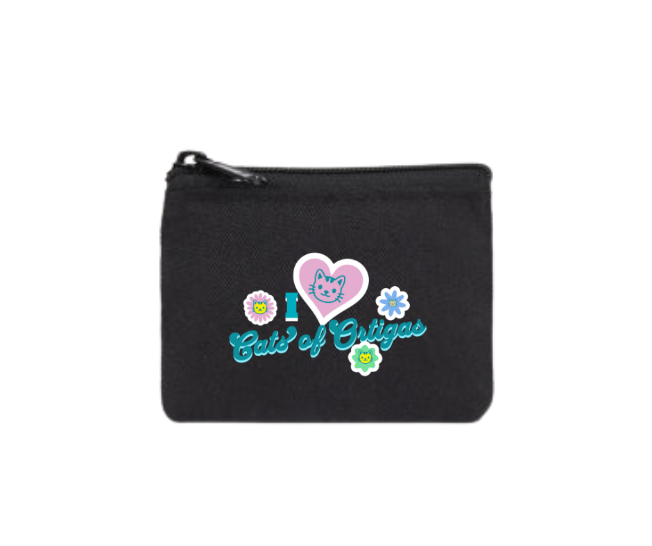 CATS OF ORTIGAS COLLECTION : Small Pouch