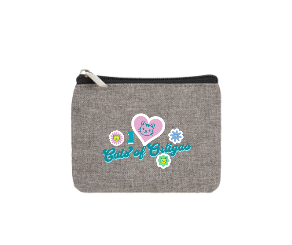 CATS OF ORTIGAS COLLECTION : Small Pouch