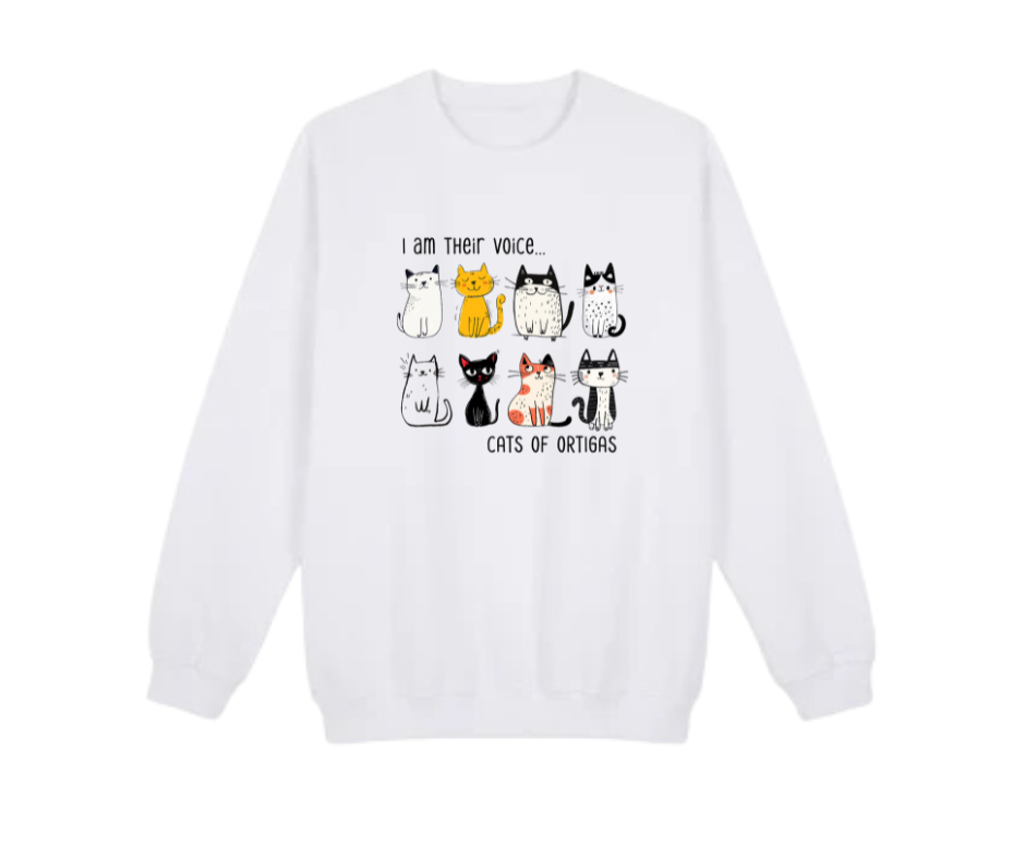 CATS OF ORTIGAS COLLECTION : Sweatshirts
