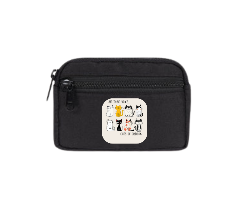 CATS OF ORTIGAS COLLECTION : Small Pouch