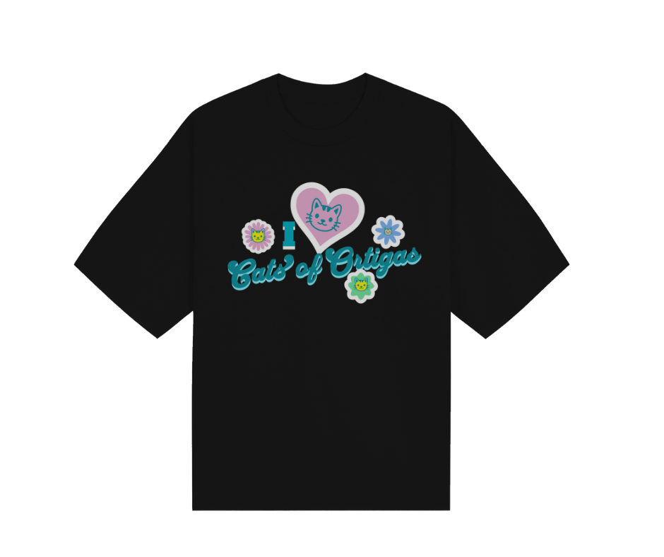 CATS OF ORTIGAS COLLECTION : I Love Cats of Ortigas T-shirts