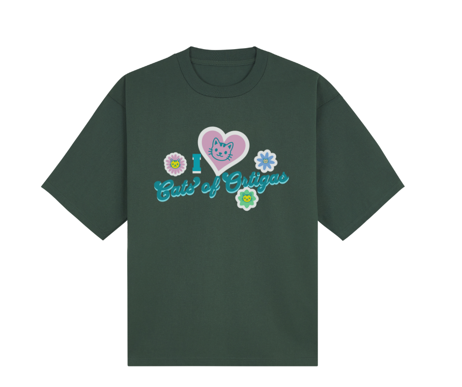 CATS OF ORTIGAS COLLECTION : I Love Cats of Ortigas T-shirts