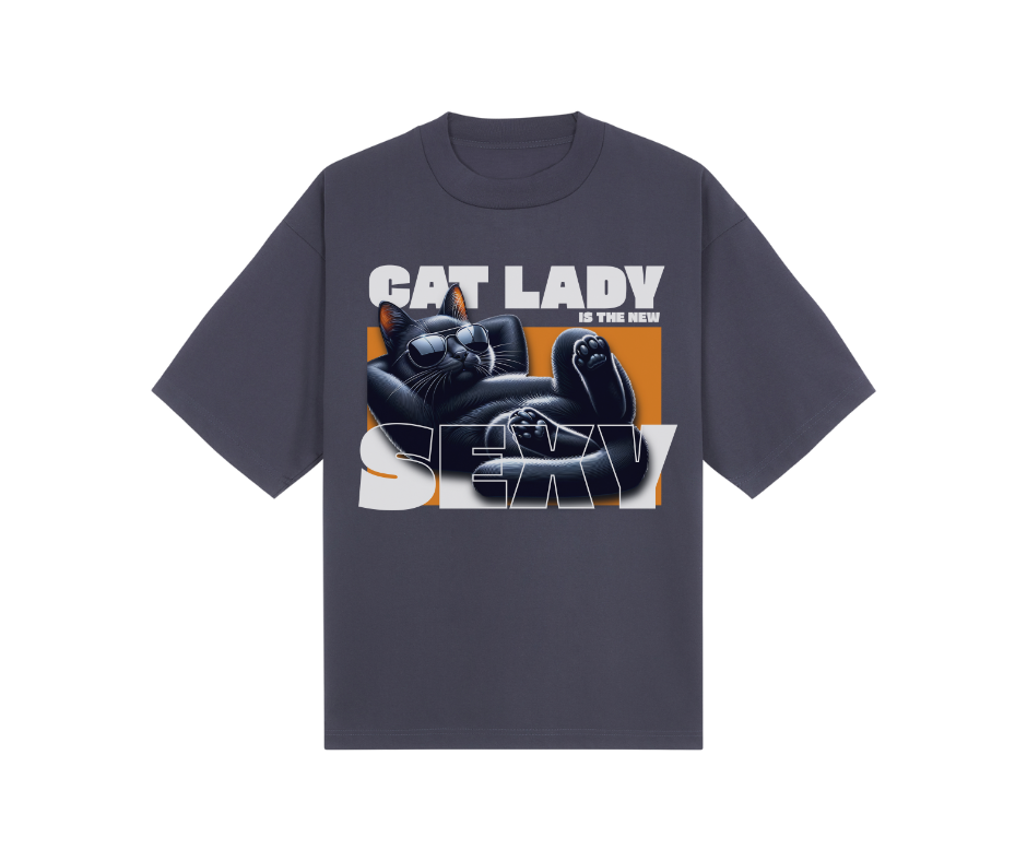 PET LOVERS COLLECTION : Cat Lady T Shirts